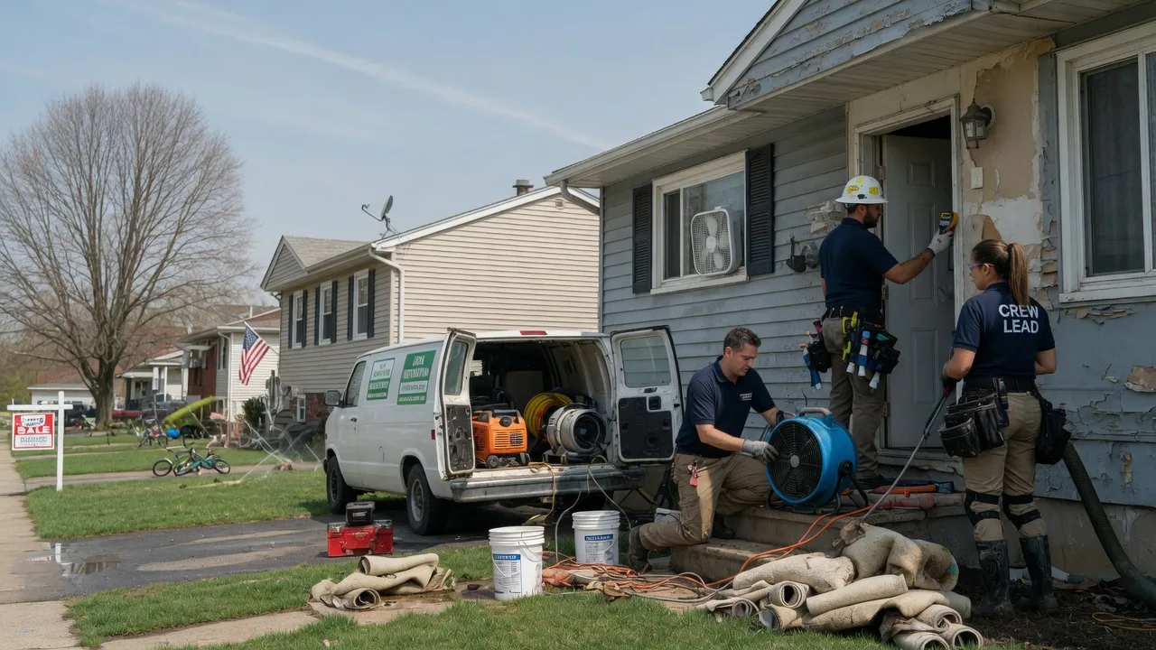Flood Cleanup in Howe, TX near me